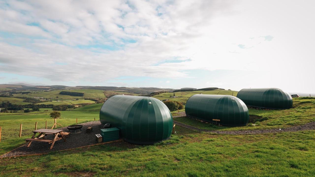 Further Space At Hillhead Farm Luxury Glamping Pods, Dumfries, Scotland Exterior foto